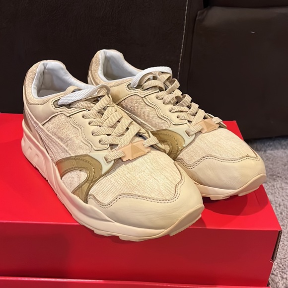 Puma Trinomic XT2 Plus Ncalm x Solange Knowles Beige shoes sneakers Women’s 6.5 - Picture 2 of 13
